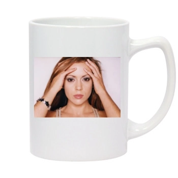 Alyssa Milano 14oz White Statesman Mug