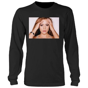 Alyssa Milano Men's Heavy Long Sleeve TShirt