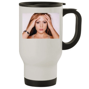 Alyssa Milano Stainless Steel Travel Mug