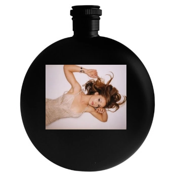 Alyssa Milano Round Flask