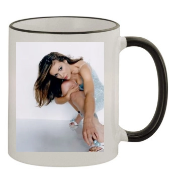 Alyssa Milano 11oz Colored Rim & Handle Mug