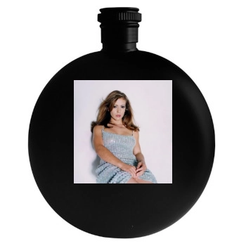 Alyssa Milano Round Flask