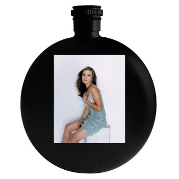 Alyssa Milano Round Flask