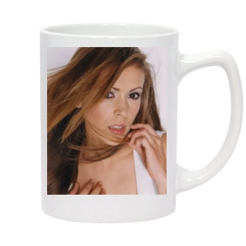 Alyssa Milano 14oz White Statesman Mug