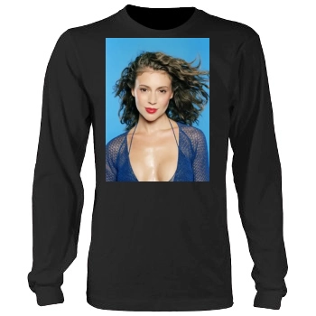 Alyssa Milano Men's Heavy Long Sleeve TShirt