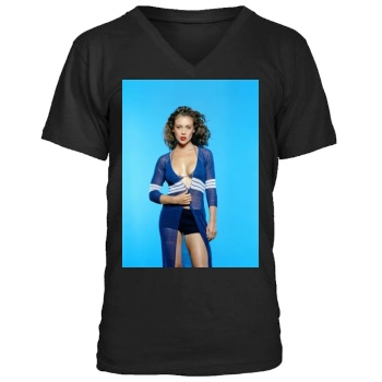 Alyssa Milano Men's V-Neck T-Shirt