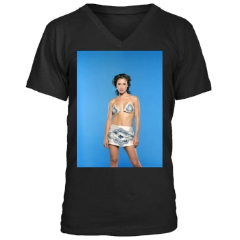 Alyssa Milano Men's V-Neck T-Shirt