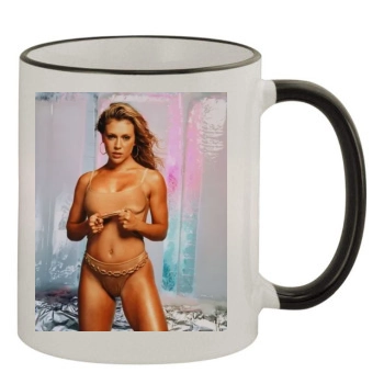 Alyssa Milano 11oz Colored Rim & Handle Mug