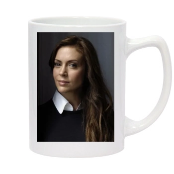 Alyssa Milano 14oz White Statesman Mug