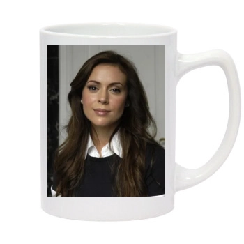 Alyssa Milano 14oz White Statesman Mug