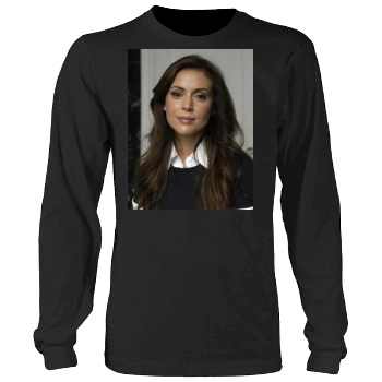 Alyssa Milano Men's Heavy Long Sleeve TShirt