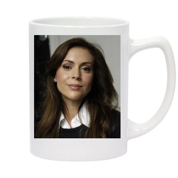 Alyssa Milano 14oz White Statesman Mug