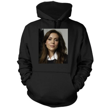 Alyssa Milano Mens Pullover Hoodie Sweatshirt