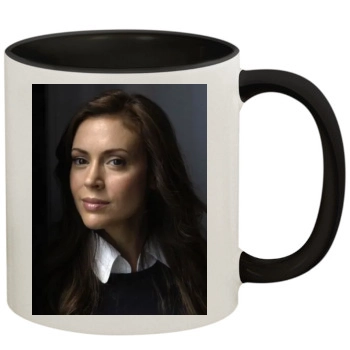 Alyssa Milano 11oz Colored Inner & Handle Mug