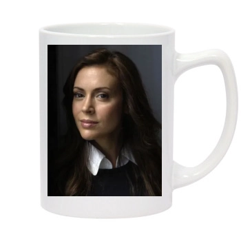 Alyssa Milano 14oz White Statesman Mug