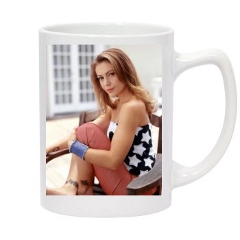 Alyssa Milano 14oz White Statesman Mug