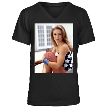 Alyssa Milano Men's V-Neck T-Shirt