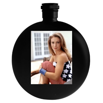 Alyssa Milano Round Flask