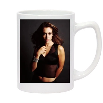 Alyssa Milano 14oz White Statesman Mug