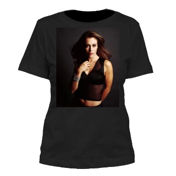 Alyssa Milano Women's Cut T-Shirt