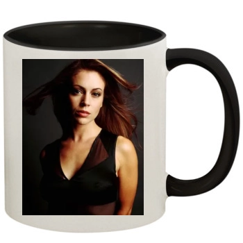 Alyssa Milano 11oz Colored Inner & Handle Mug