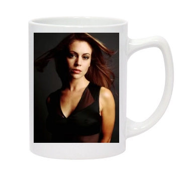 Alyssa Milano 14oz White Statesman Mug