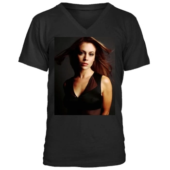 Alyssa Milano Men's V-Neck T-Shirt