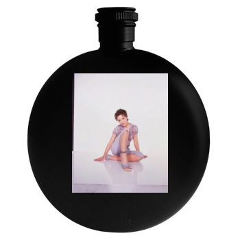 Alyssa Milano Round Flask