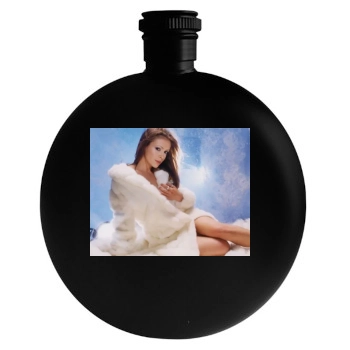 Alyssa Milano Round Flask