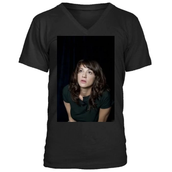 Asia Argento Men's V-Neck T-Shirt