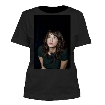 Asia Argento Women's Cut T-Shirt