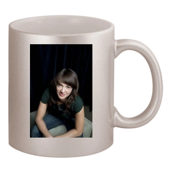 Asia Argento 11oz Metallic Silver Mug