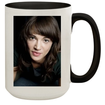 Asia Argento 15oz Colored Inner & Handle Mug