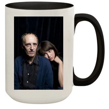 Asia Argento 15oz Colored Inner & Handle Mug