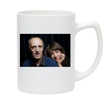 Asia Argento 14oz White Statesman Mug