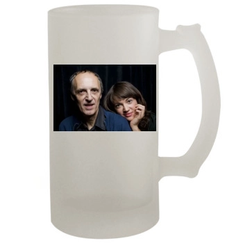 Asia Argento 16oz Frosted Beer Stein