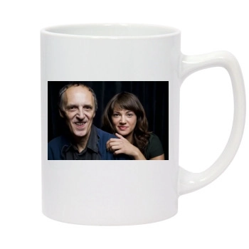 Asia Argento 14oz White Statesman Mug