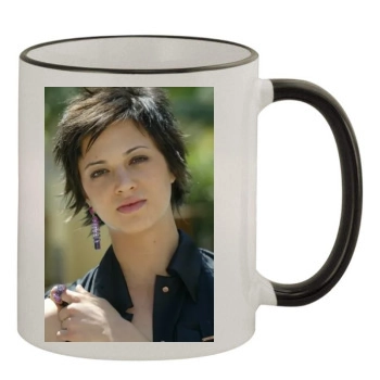 Asia Argento 11oz Colored Rim & Handle Mug