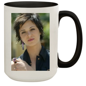 Asia Argento 15oz Colored Inner & Handle Mug