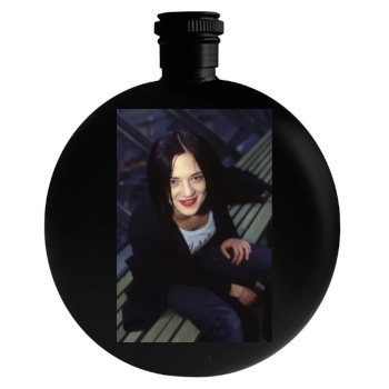 Asia Argento Round Flask