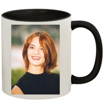 Asia Argento 11oz Colored Inner & Handle Mug