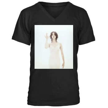 Asia Argento Men's V-Neck T-Shirt