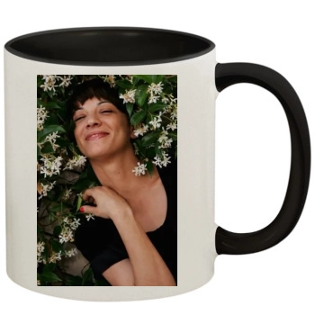 Asia Argento 11oz Colored Inner & Handle Mug