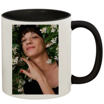 Asia Argento 11oz Colored Inner & Handle Mug