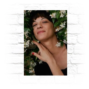 Asia Argento Metal Wall Art