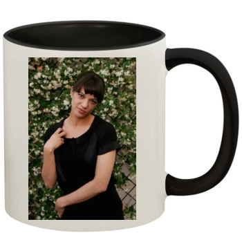 Asia Argento 11oz Colored Inner & Handle Mug