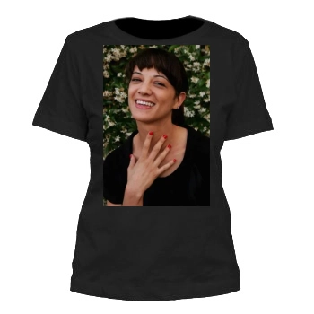 Asia Argento Women's Cut T-Shirt