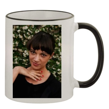 Asia Argento 11oz Colored Rim & Handle Mug