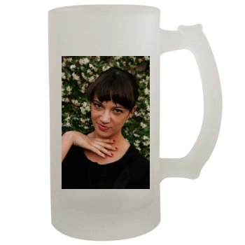 Asia Argento 16oz Frosted Beer Stein