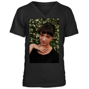 Asia Argento Men's V-Neck T-Shirt